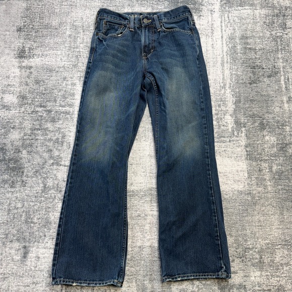 American Eagle Outfitters Other - Y2K American Eagle Jeans Mens 28x30 (27x28) Bootcut Faded Denim Western Skater